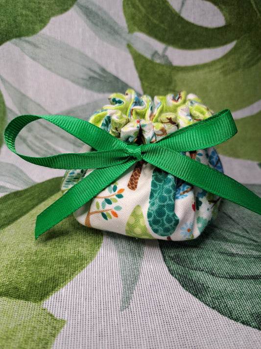 Turquoise Forest  Dice bag
